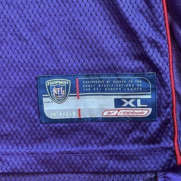 2002 FRANKFURT GALAXY BRYANT #9 REEBOK JERSEY XL - Picture 5 of 7